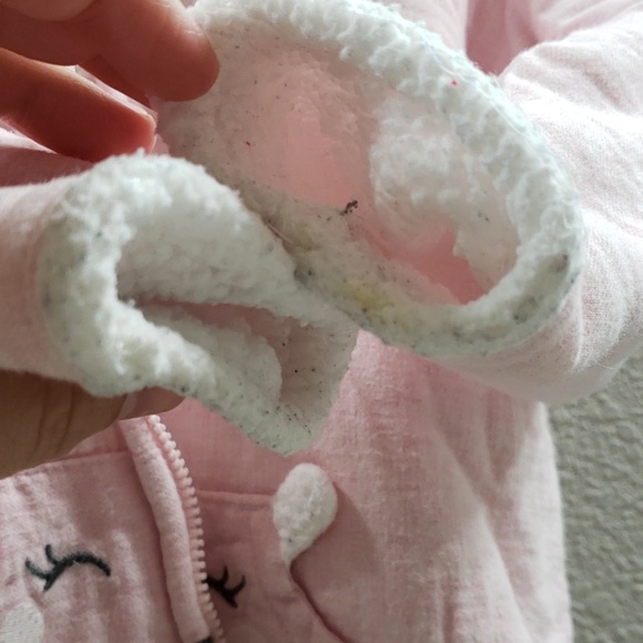 Pink cotton jacket - Picture 4 of 5